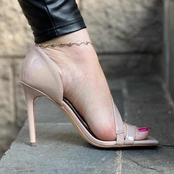 Nude sandals high heels - Picture 4 of 5